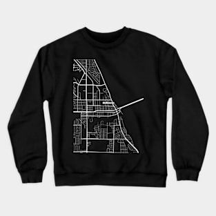 Melbourne Florida Map | Map Of Melbourne Florida | Melbourne Map Crewneck Sweatshirt